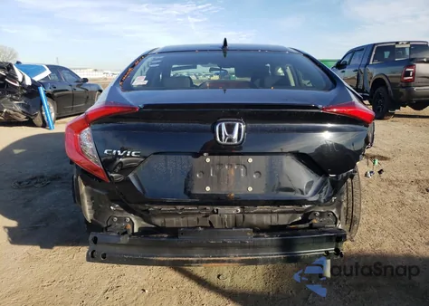 2019 Honda Civic Ex from USA, damaged, VIN JHMFC1F37KX004726